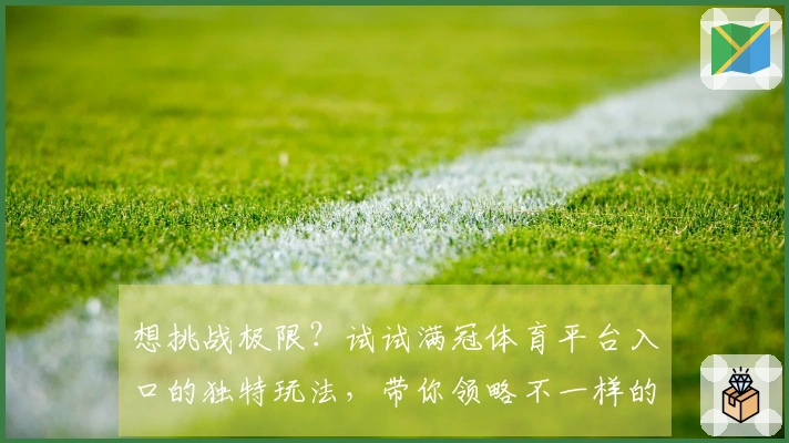 想挑战极限？试试满冠体育平台入口的独特玩法，带你领略不一样的游戏体验！